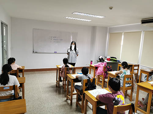 บรรยากาศห้องเรียน เทอม 3/63